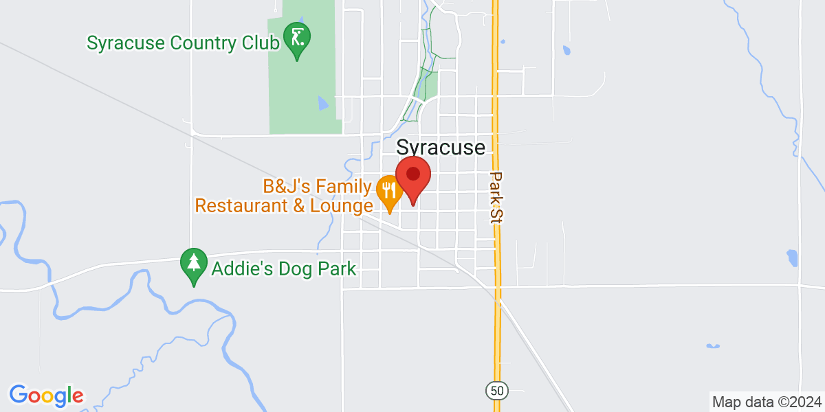 Map of Syracuse Public Library